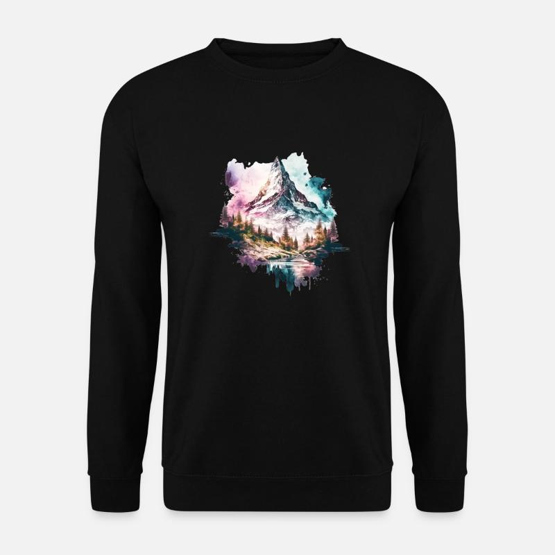 Matterhorn - Unisex Pullover - Schwarz