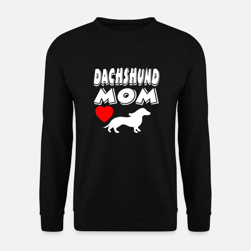 Dackel - Unisex Pullover - Schwarz
