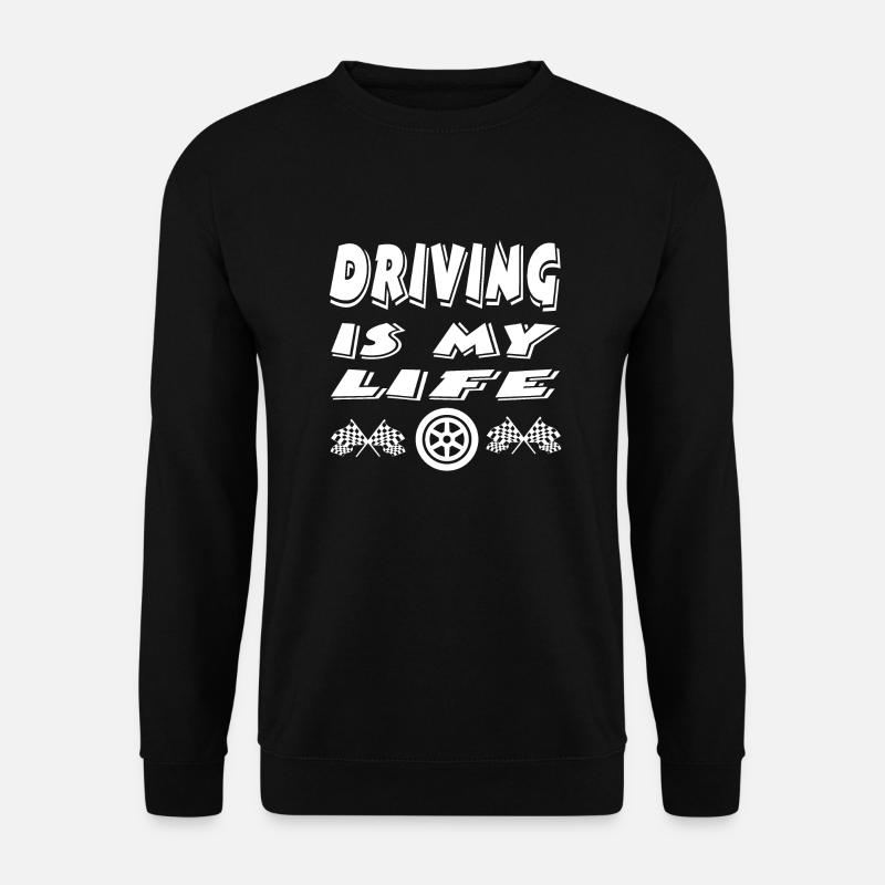 Auto - Unisex Pullover - Schwarz