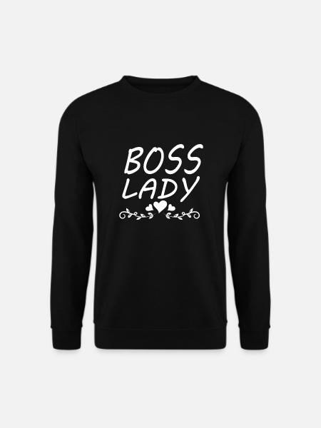 Boss Queen Gift Women Girls Lady - Unisex Sweatshirt - black