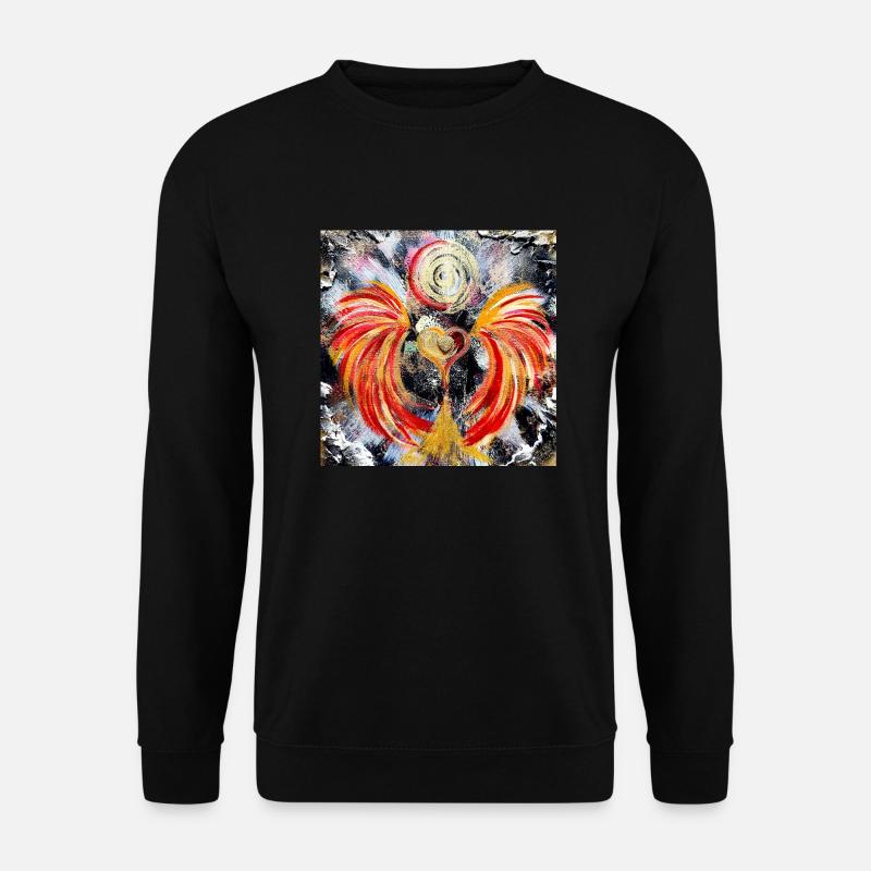 Herzengel der Pioniere - Unisex Pullover - Schwarz