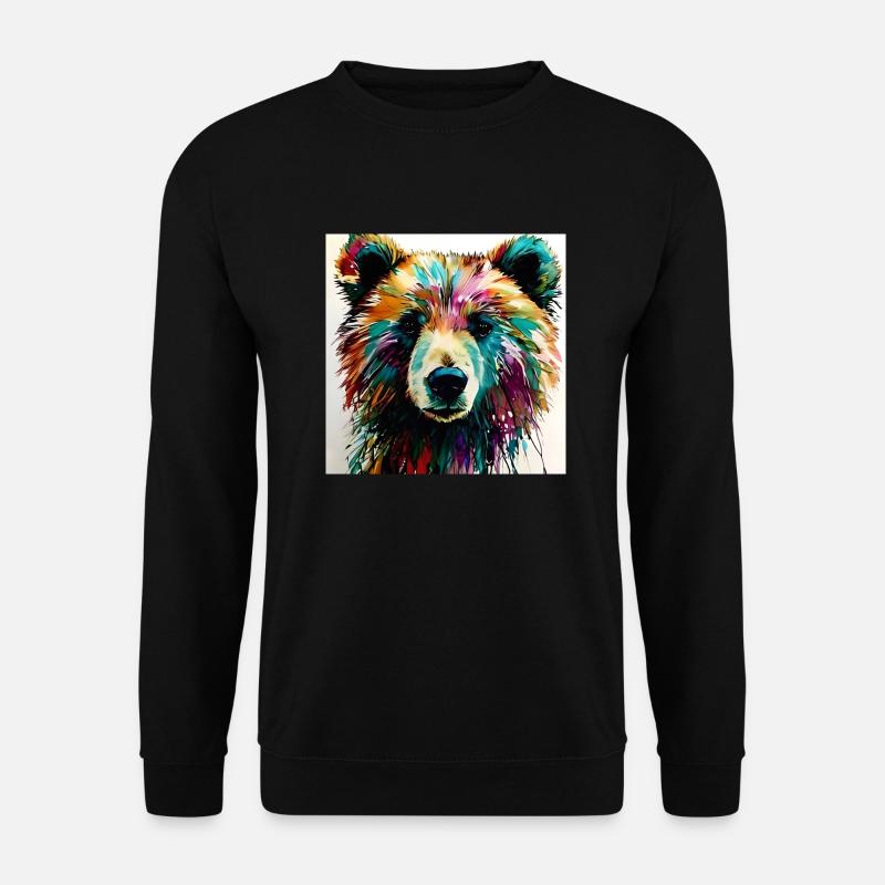 Teddybear - Unisex Pullover - Schwarz