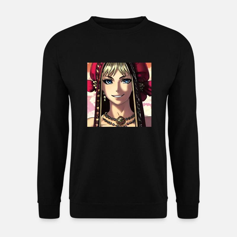 Amine - Unisex Pullover - Schwarz