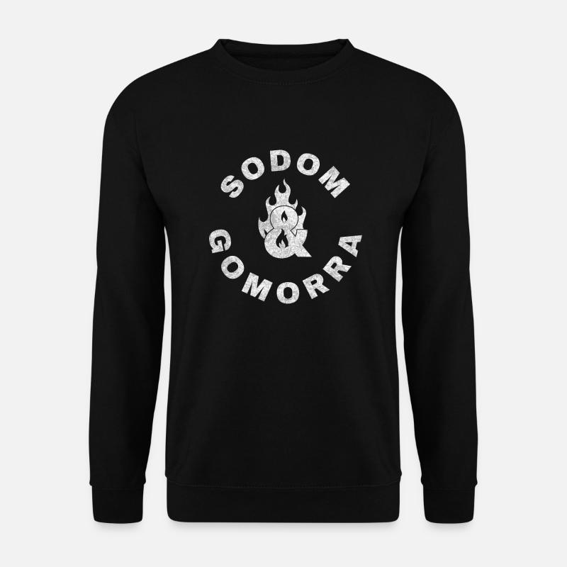 Sodome et Gomorrhe - Sweat-shirt Unisexe - noir