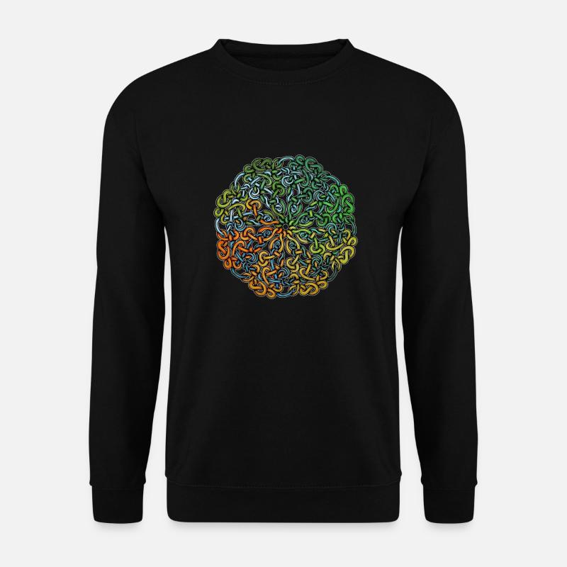 Bifröst Knotwork - Unisex Pullover - Schwarz