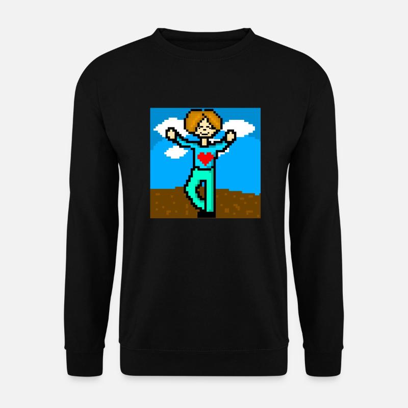 NFT Design mit Hintergrund - Unisex Pullover - Schwarz