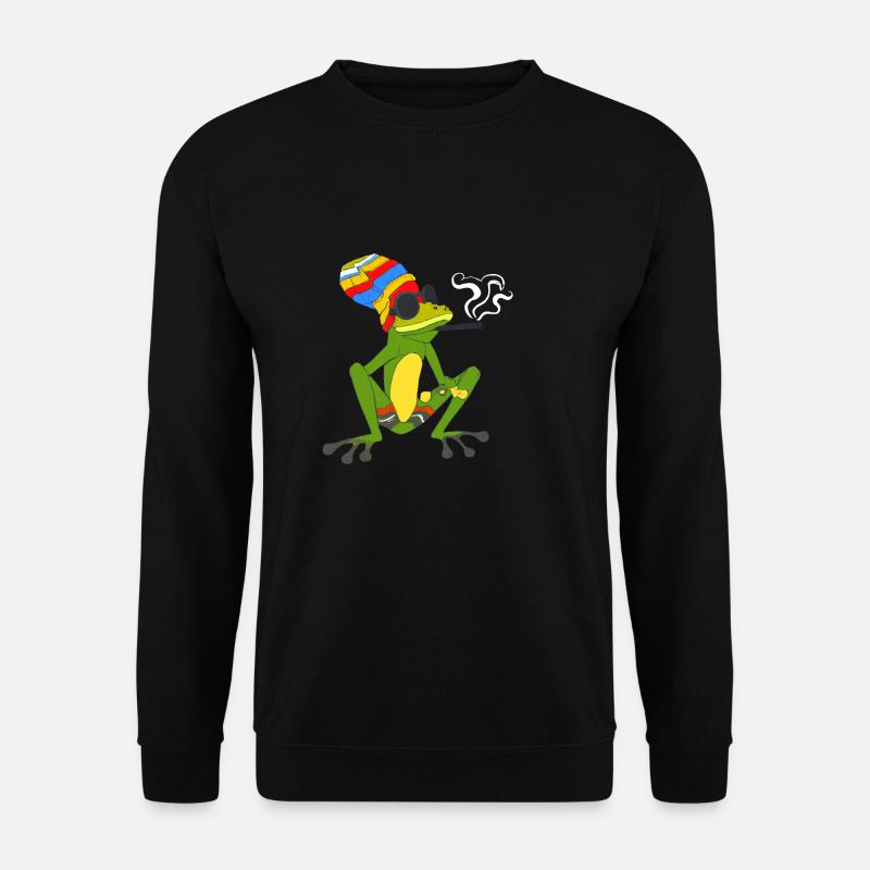 Root - Frog - Unisex Sweatshirt - black