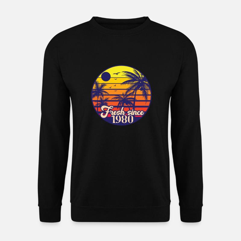 Fresh since 1980 - Unisex Pullover - Schwarz
