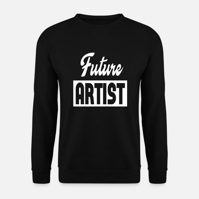 Future Artist - Unisex Pullover - Schwarz