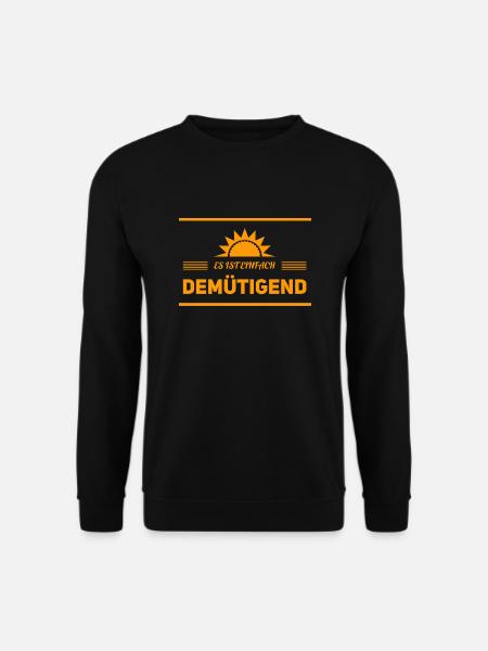 wie peinlich - Unisex Pullover - Schwarz