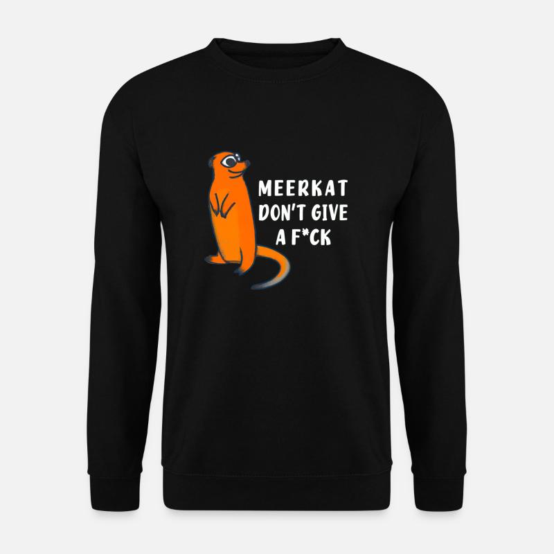 Meerkat - Unisex Pullover - Schwarz