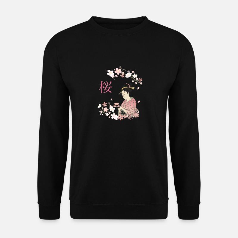 Sakura-Geisha Sakura Geisha - Unisex Pullover - Schwarz