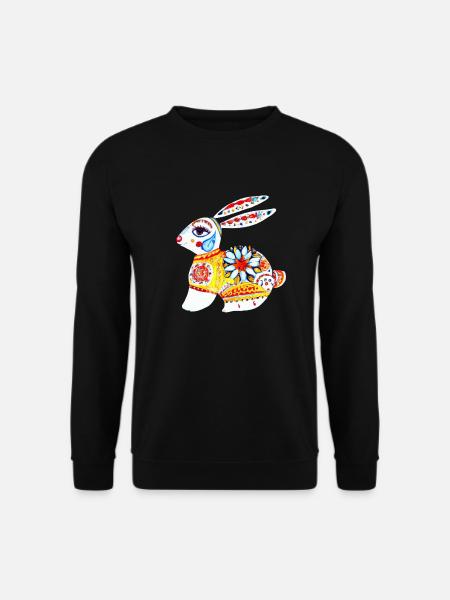Easter Bunny - Unisex Sweatshirt - black