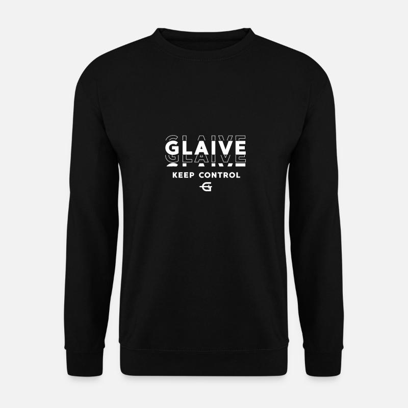 Glaive Eclaté behalten die Kontrolle - Unisex Pullover - Schwarz