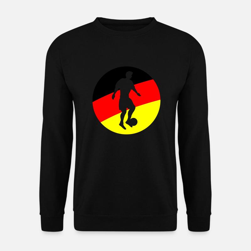 Fussballer Deutschland - Unisex Pullover - Schwarz