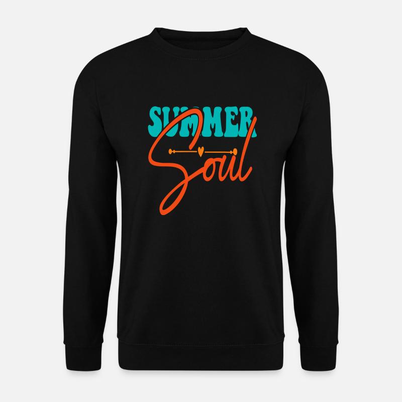 Summer Soul - Unisex Pullover - Schwarz
