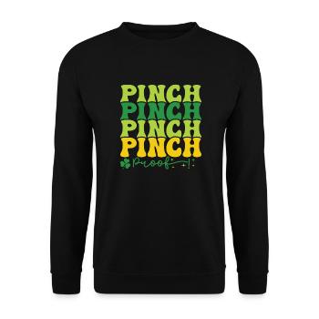 PINHCPINCHPINCH - Sweat-shirt Unisexe - noir - Devant - Alina (178cm) & Michal (187cm)