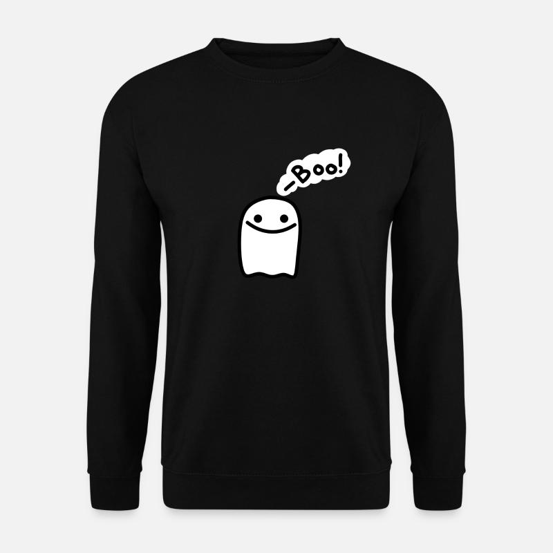 Cute Ghost - Unisex Sweatshirt - black