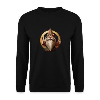 Dilu le lutin - Sweat-shirt Unisexe - noir - Devant - Alina (178cm) & Michal (187cm)