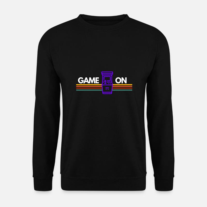 GAME ON! - Unisex Pullover - Schwarz