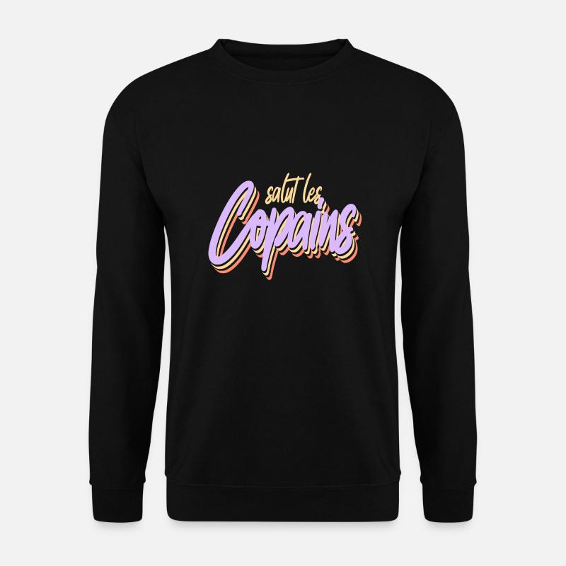 Hallo Freunde - Unisex Pullover - Schwarz