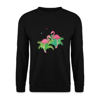 La fièvre de la jungle - Sweat-shirt Unisexe - noir - Devant - Alina (178cm) & Michal (187cm)
