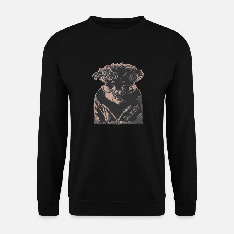 Buddy der coolste Hund ever! - Unisex Pullover - Schwarz