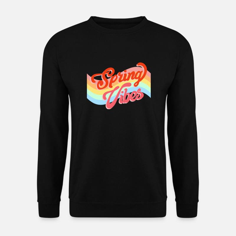 Spring Vibes - Unisex Sweatshirt - black