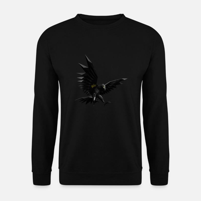Geometric eagle - Unisex Sweatshirt - black