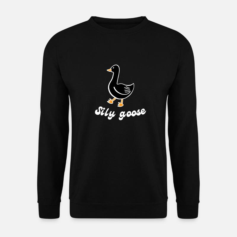 Sily goose - Unisex Sweatshirt - black