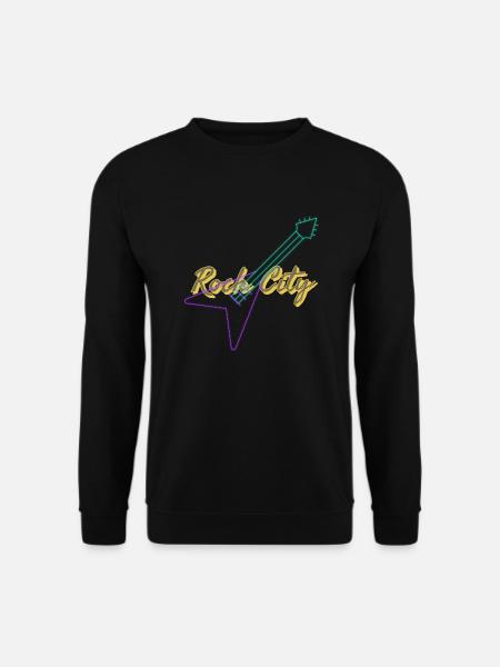 Rock’n’Roll - Unisex Pullover - Schwarz