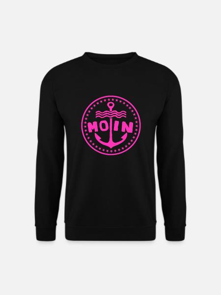 moin - Unisex Pullover - Schwarz