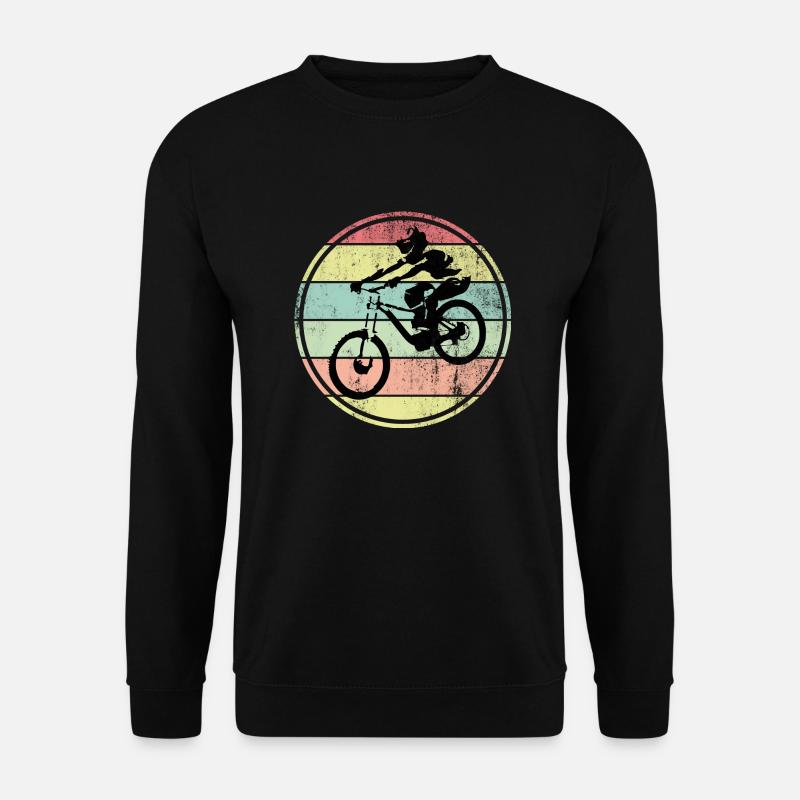 Downhill Mountainbike - Unisex Pullover - Schwarz