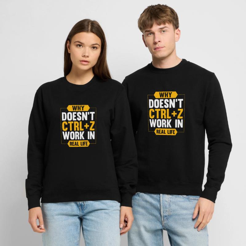 gift programmer pc CTRL Z computer Unisex Sweatshirt