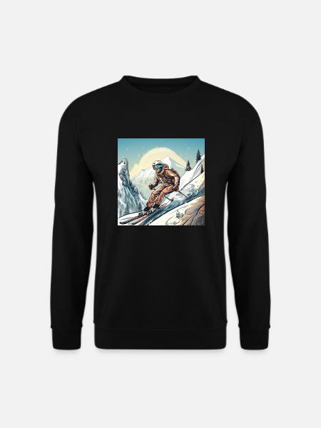 FOX0610 SKI - Unisex Pullover - Schwarz