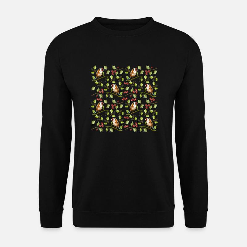 Bunte Vögel - Unisex Pullover - Schwarz