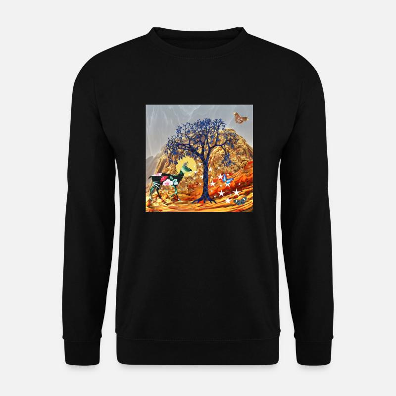 Magischer Baum - Unisex Pullover - Schwarz