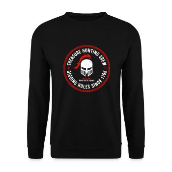 Templar Knight Oak Island Équipe de chasse au trésor - Sweat-shirt Unisexe - noir - Devant - Alina (178cm) & Michal (187cm)