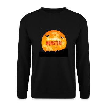 Ma maman est une maman - Sweat-shirt Unisexe - noir - Devant - Alina (178cm) & Michal (187cm)