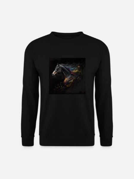 Fiery horse n°17 - Unisex Sweatshirt - black