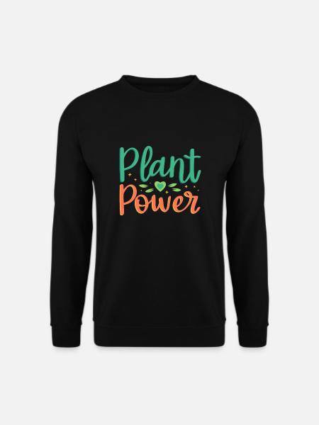Power of plants - Unisex Sweatshirt - black