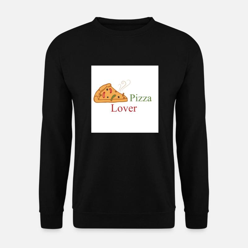 Pizza Lover - Unisex Pullover - Schwarz