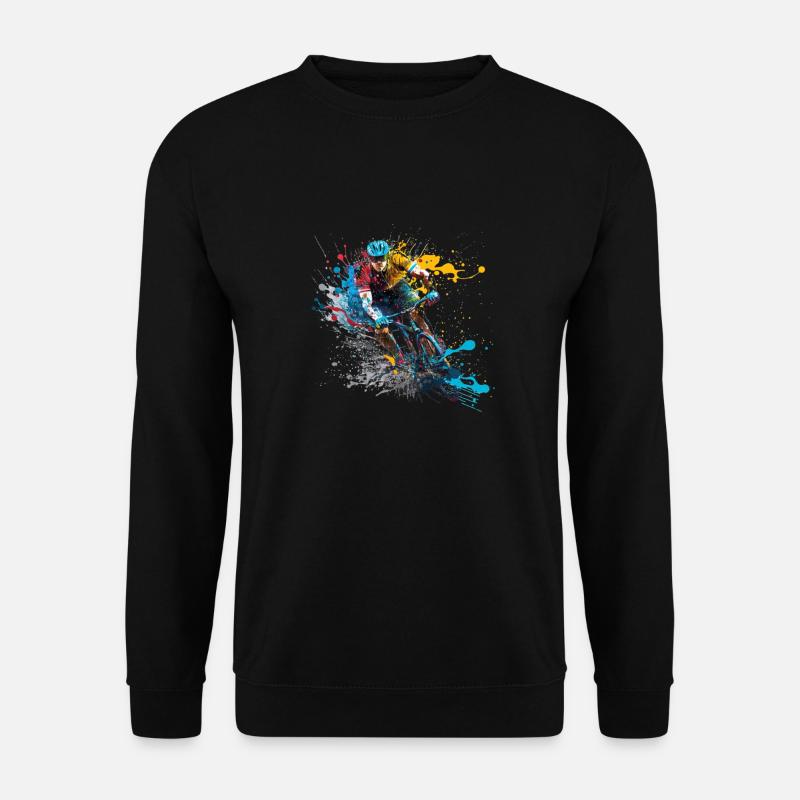 Radfahrer - Unisex Pullover - Schwarz