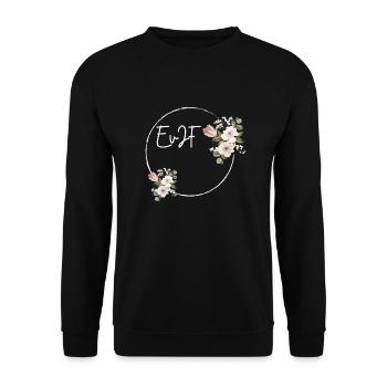 Personalisierter Junggesellenabschied - Unisex Pullover - Schwarz - Vorne - Alina (178cm) & Michal (187cm)
