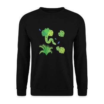 La fièvre de la jungle - Sweat-shirt Unisexe - noir - Devant - Alina (178cm) & Michal (187cm)