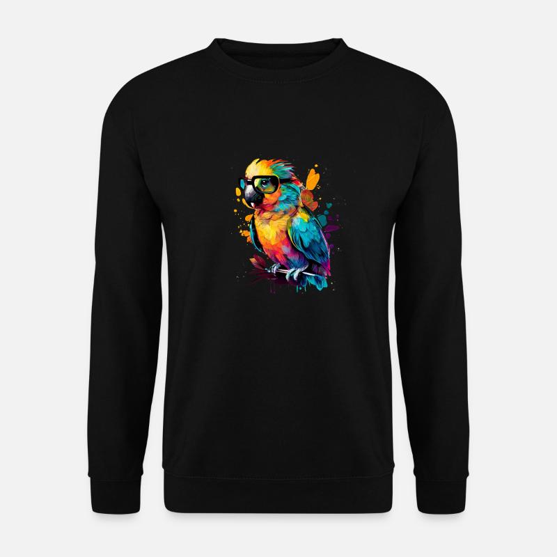Pagagei - Unisex Pullover - Schwarz