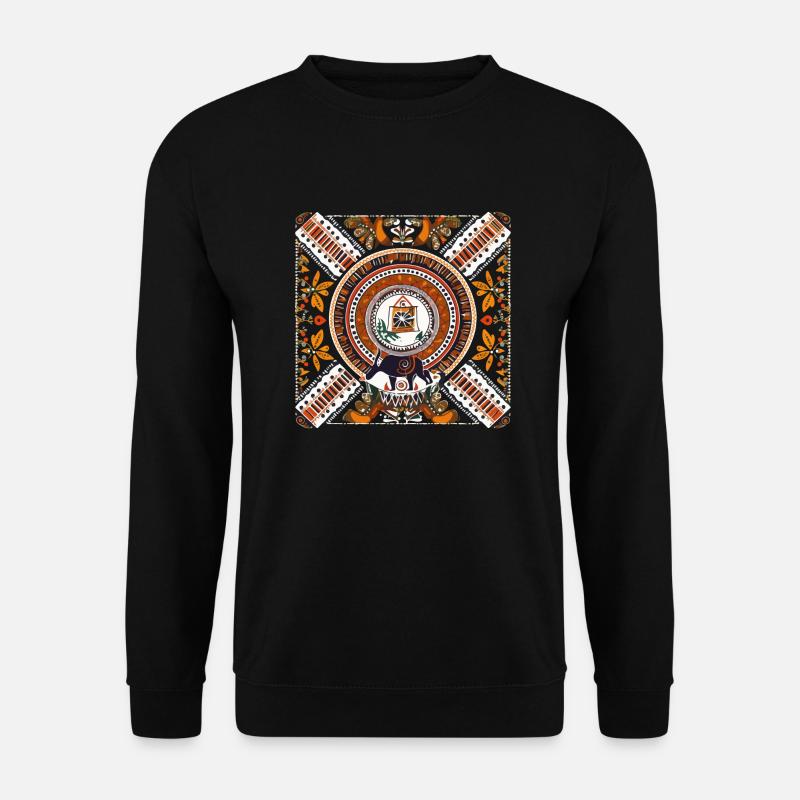 Folklore africain - Sweat-shirt Unisexe - noir