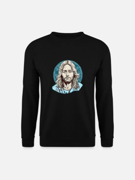 Jesus Christ #06 - Unisex Sweatshirt - black