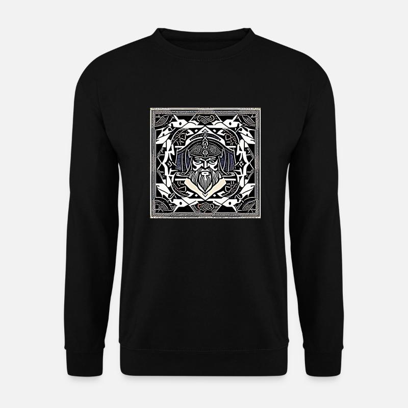 Allvater's Ruf - Unisex Pullover - Schwarz