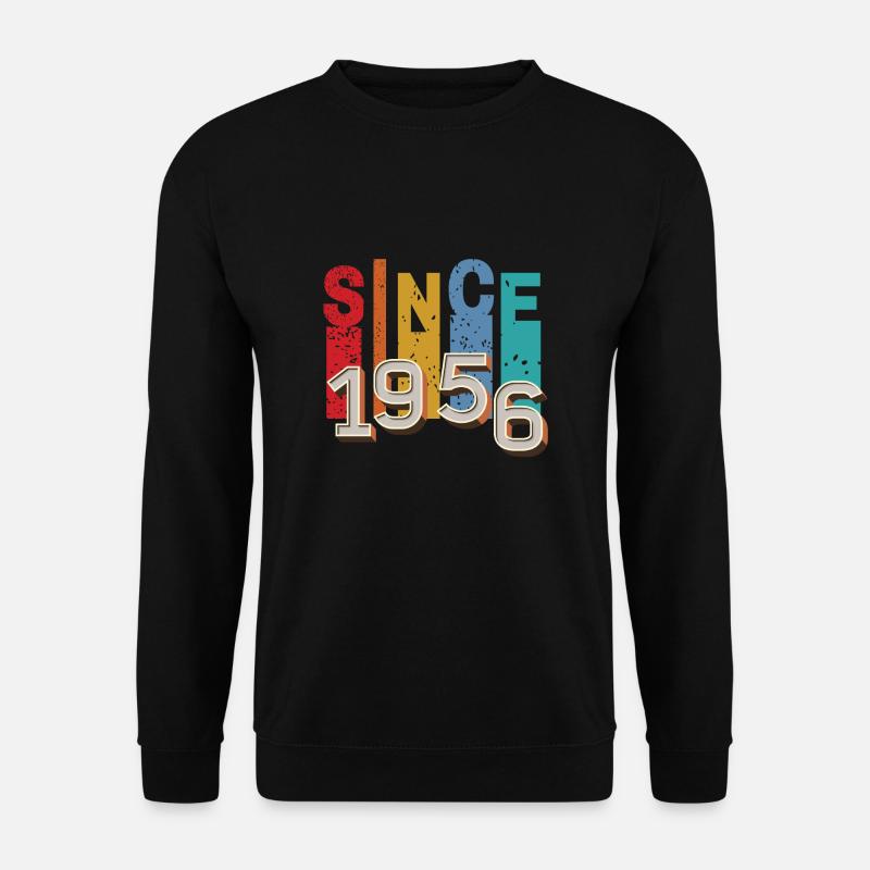 Since 1956 retro - Unisex Sweatshirt - black